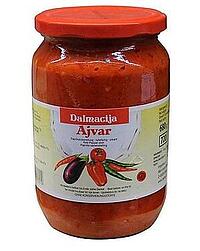 AJVAR, MILD 720 ML GLAS 