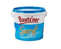 BAUTZNER SENF MITTELSCHARF, 5 KG / EI 