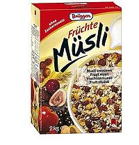 BRÜGGEN FRÜCHTE MÜSLI, 2 KG / PCK 