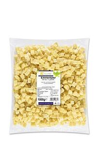 EMMENTALER 45% 1 KG GEWÜRFELT 