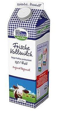 FRISCHE VOLLMILCH 3,​5% FETT, 12 X 1 L / KT 