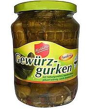 GEWÜRZGURKEN 720 ML / GLAS 