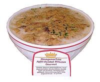 HAUSGEM.​APFELZWIEBELRILLETTES IN 2,​2KG SCHALE 