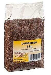 LEINSAMEN BRAUN, 1 KG / BTL  