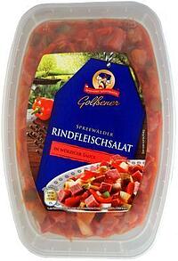 RINDFLEISCHSALAT IN WÜRZIGER SAUCE 1KG SCHALE 