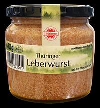 THÜRINGER LEBERWURST IM GLAS, 300G 