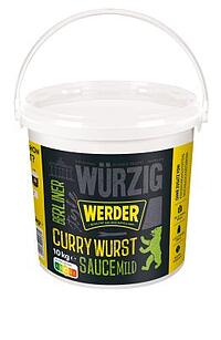 WERDER BERLINER CURRYWURST SAUCE, 10 KG / EI 