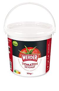 WERDER TOMATENKETCHUP, 10 KG / EI (GRÜN) 
