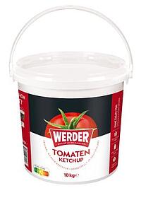 WERDER TOMATENKETCHUP, 10 KG / EI (ROT) 