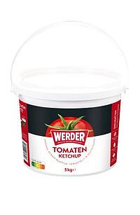 WERDER TOMATENKETCHUP, 5 KG / EI (ROT) 